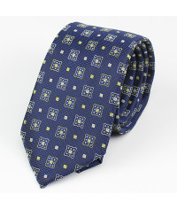 Azul con cuadros
