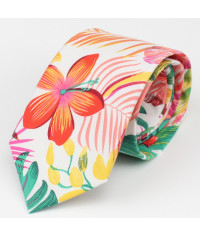 Printed Chiffon Dress