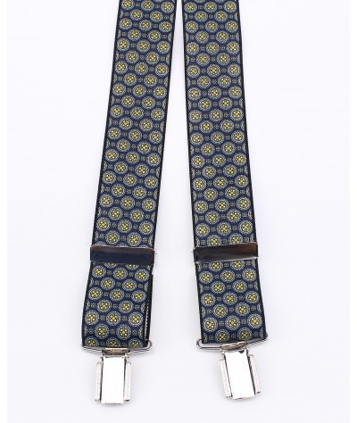 Azul Topos Amarillos
